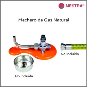 Mechero de Gas Natural Mestra - Biodentales