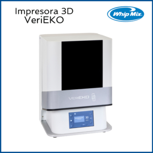 Impresora 3D VeriEKO Whipmix Resinas 3D odontologia