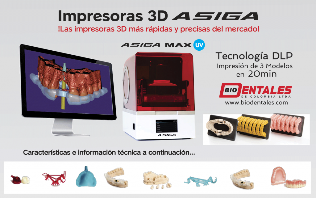 ?Impresoras 3D Asiga - Las más rápidas y precisas del mercado!